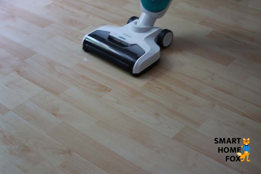 Gereinigter Müslifleck